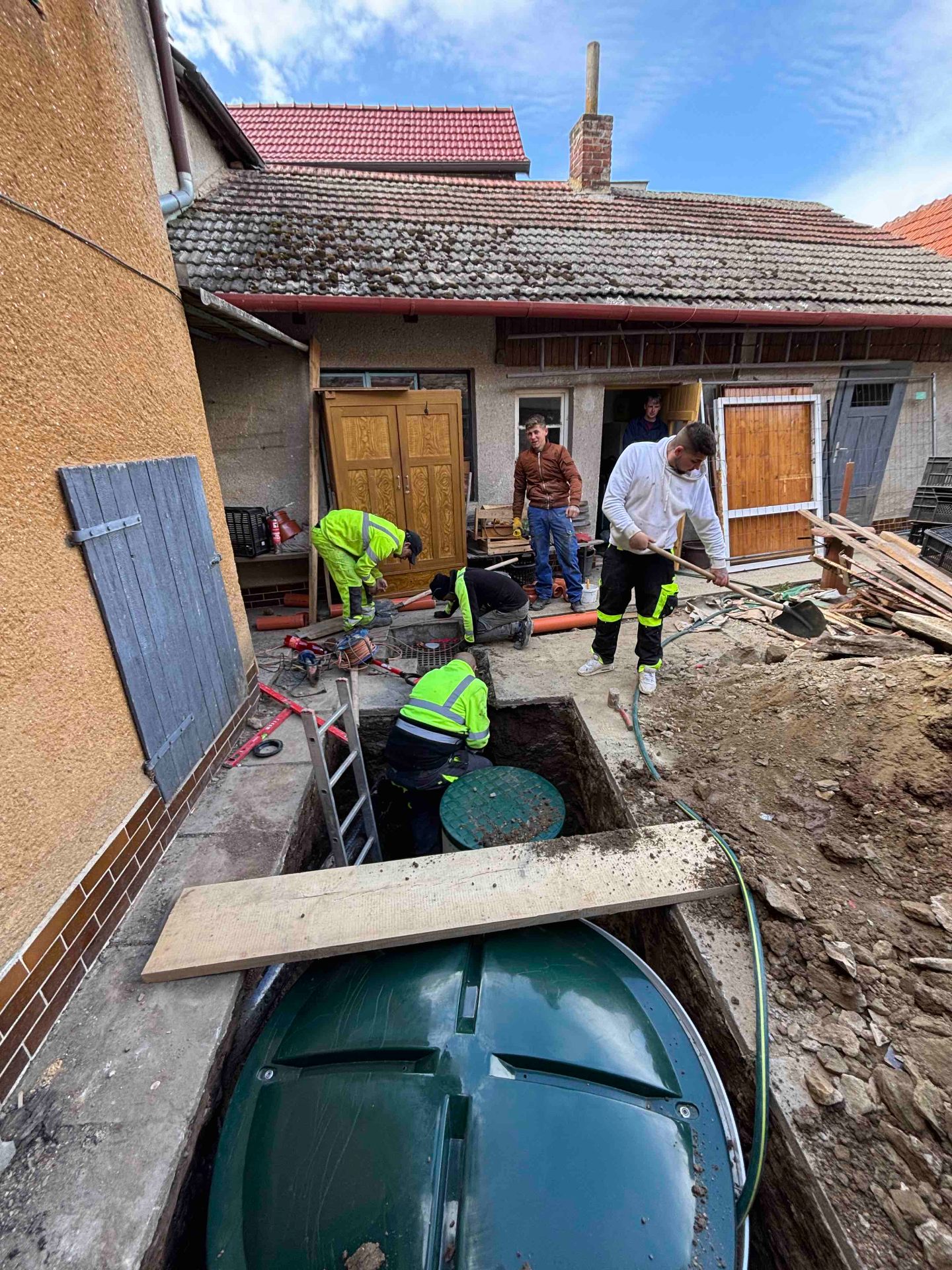 Retenční nádrž – po realizaci